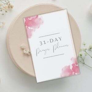 31-Day Prayer Planner by Time in the Word Made Simple